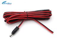 Male Connector 2.1 Mm DC Power Cable , CCTV Camera LED DC Extension Lead